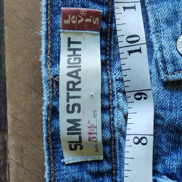 Levi's 514 Slim Straight leg Mens Jeans sz 36×29 - Picture 3 of 16